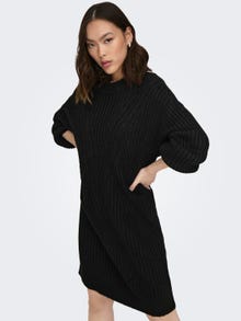 ONLY Regular fit O-hals Lange jurk -Black - 15294488