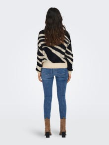 ONLY Pull-overs Col rond -Black - 15294536