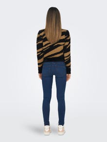 ONLY High neck Pullover -Black - 15294579