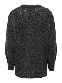 ONLY Pull-overs Col rond -Dark Grey Melange - 15294657
