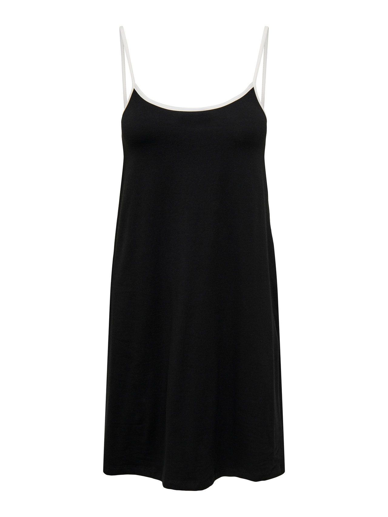ONLY Mini o-neck dress -Black - 15294663