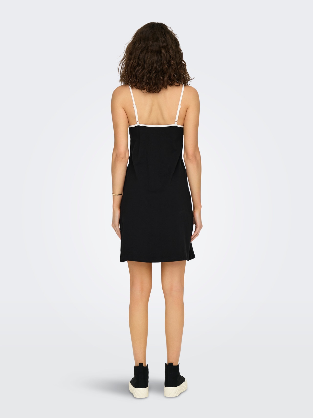 ONLY Regular fit O-hals Korte jurk -Black - 15294663