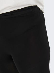ONLY Curvy high waist slim fit shorts -Black - 15294672
