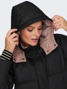 ONLY Hooded puffer jacket -Black - 15294681
