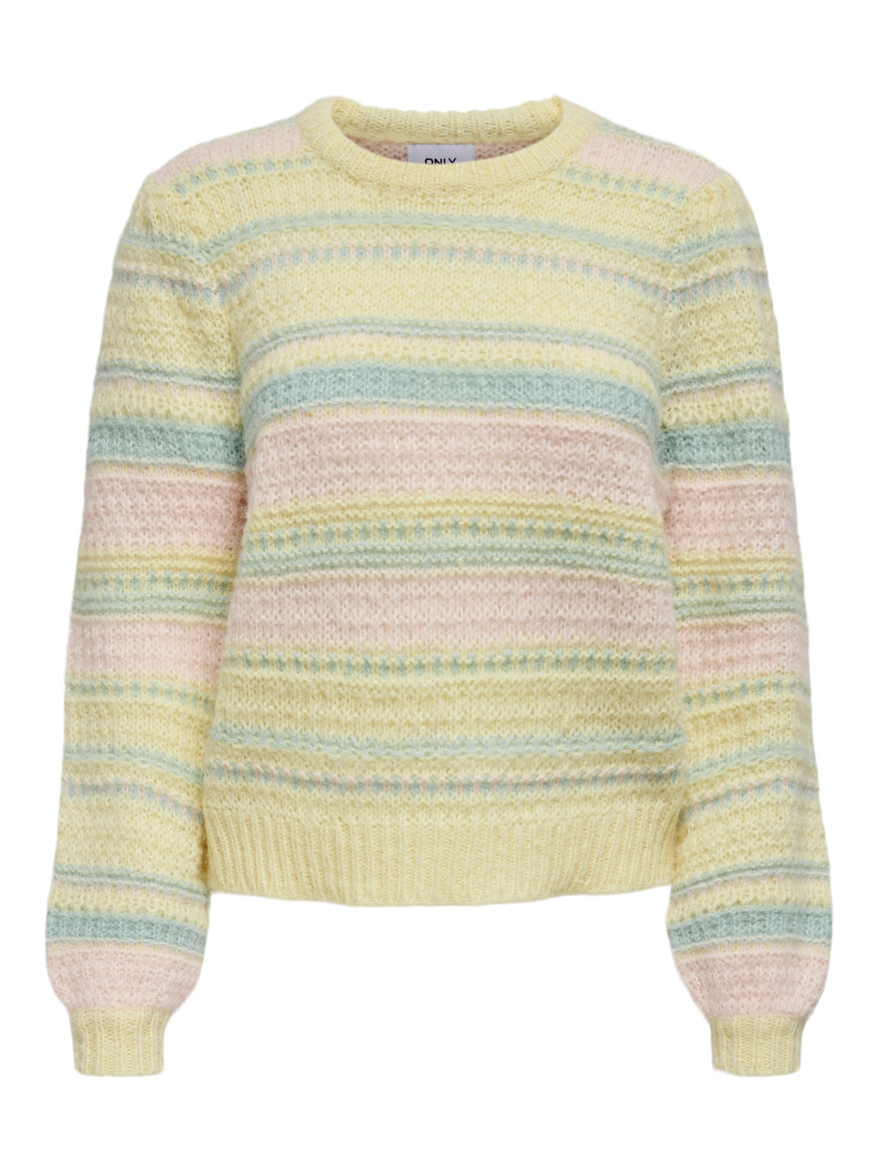 ONLY Pull-overs Col rond -French Vanilla - 15294697