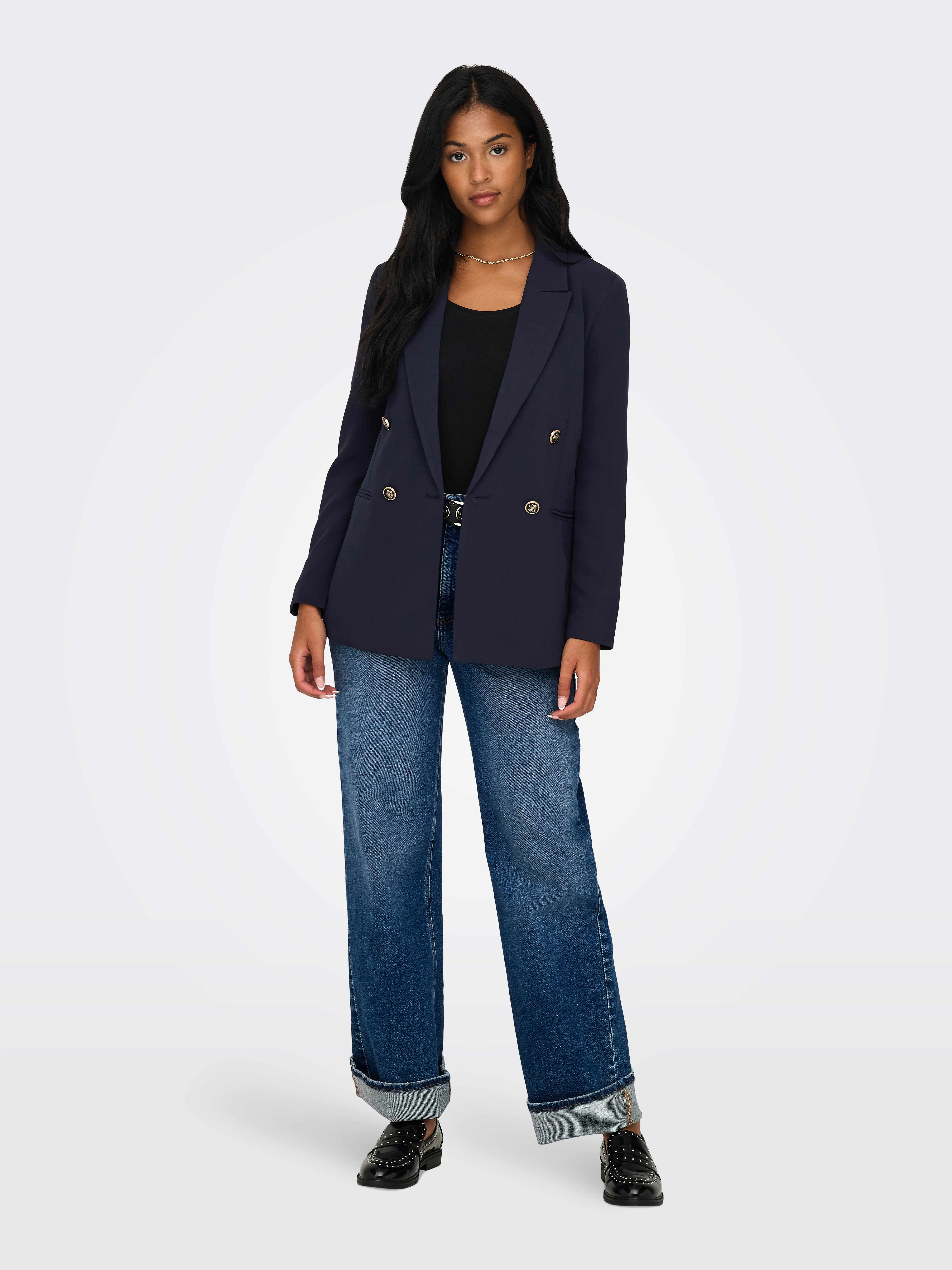 Blazer ONLY Onlastrid-Luki - Slim Fit, Boucle, Per Donna, Elegante E Versatile