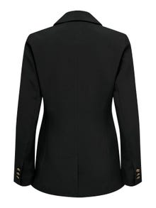 ONLY Slim Fit Innskårede jakkeslag Blazer -Black - 15294709