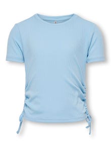 ONLY Slim Fit O-hals T-skjorte -Clear Sky - 15294733