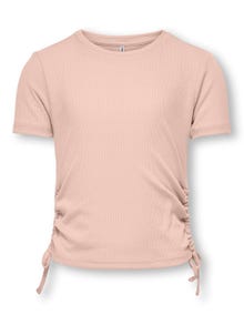 ONLY Slim Fit Round Neck T-Shirt -Rose Smoke - 15294733