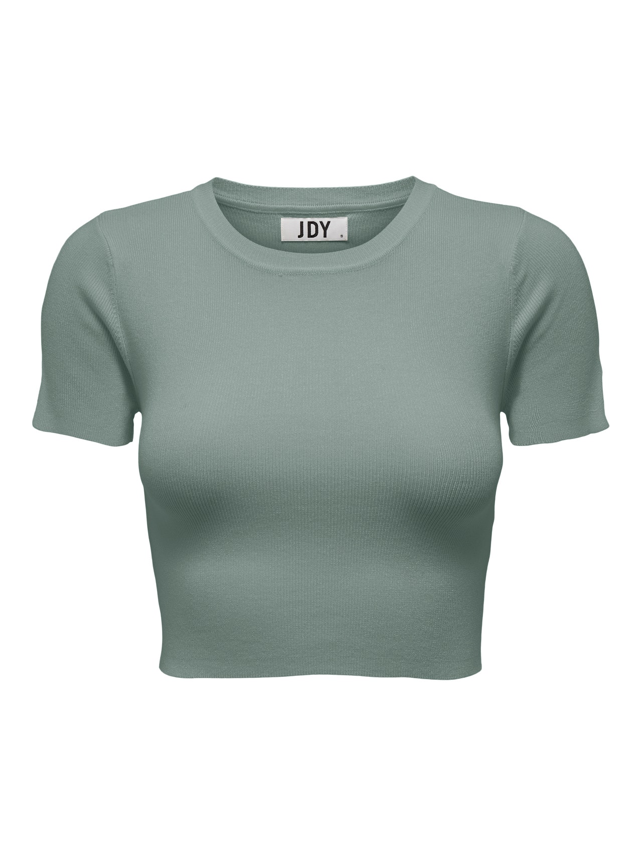 ONLY Cropped knit top -Chinois Green - 15294790