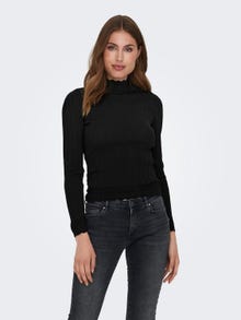 ONLY High neck top -Black - 15294796