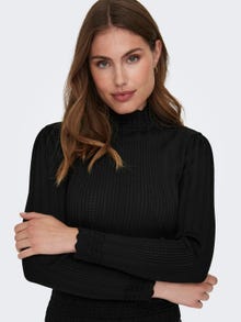 ONLY High neck top -Black - 15294796