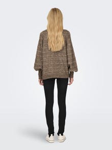 ONLY V-Hals Pullover -Toasted Coconut - 15294806