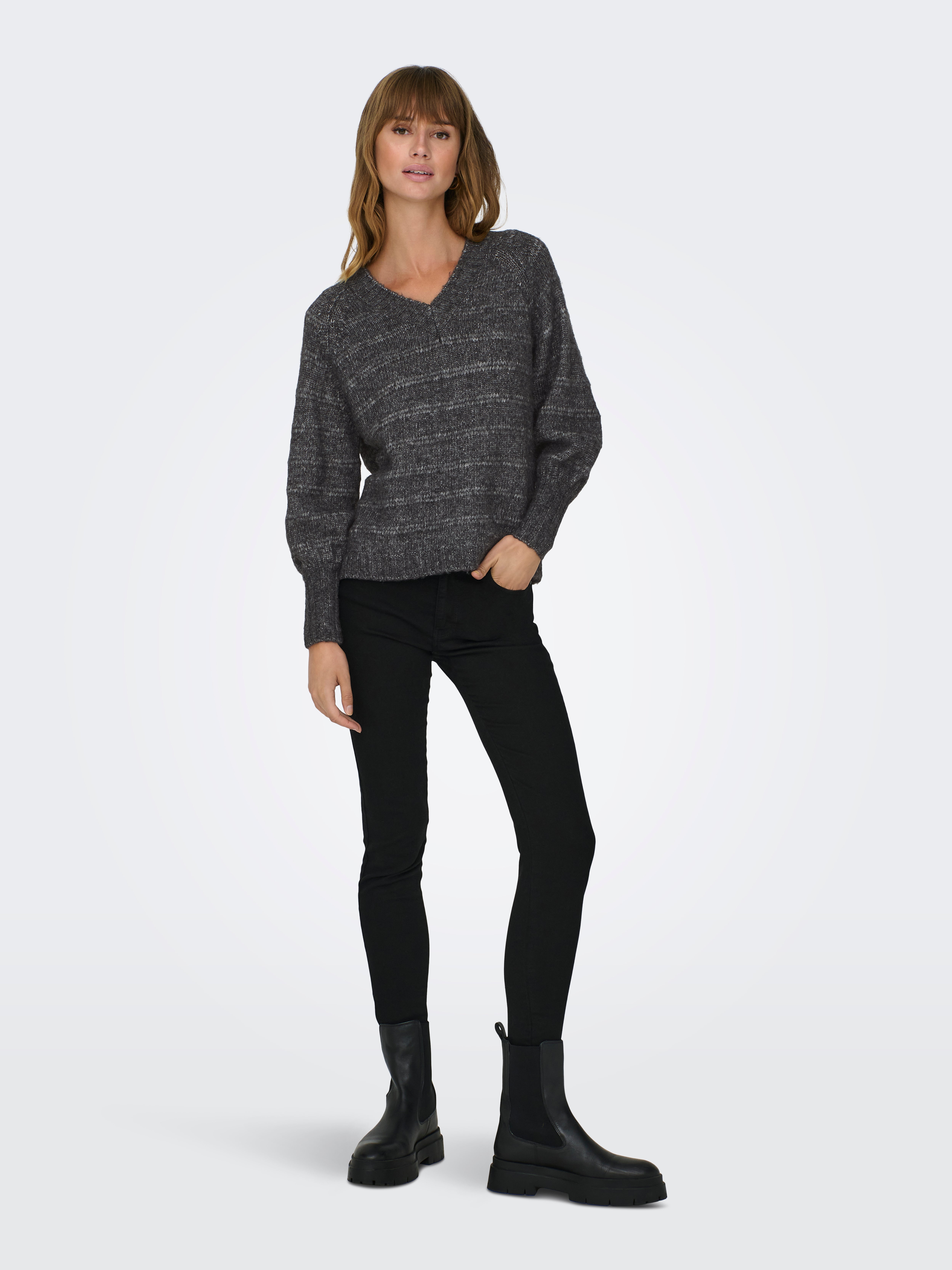 ONLCELINA Pullover | Dunkelgrau | ONLY® 