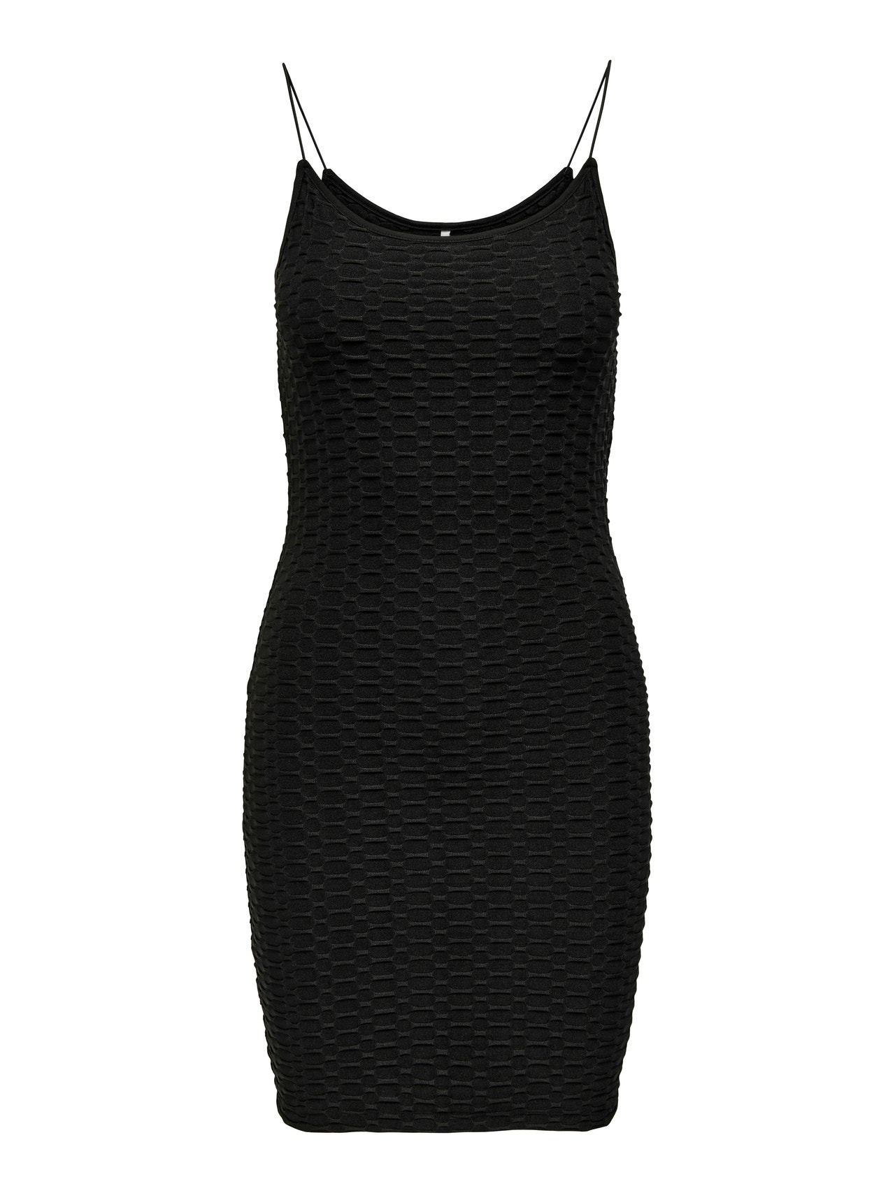 ONLY Regular Fit Square neck Midi dress -Black - 15294857