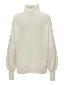 ONLY Rolkraag Pullover -Whitecap Gray - 15294940