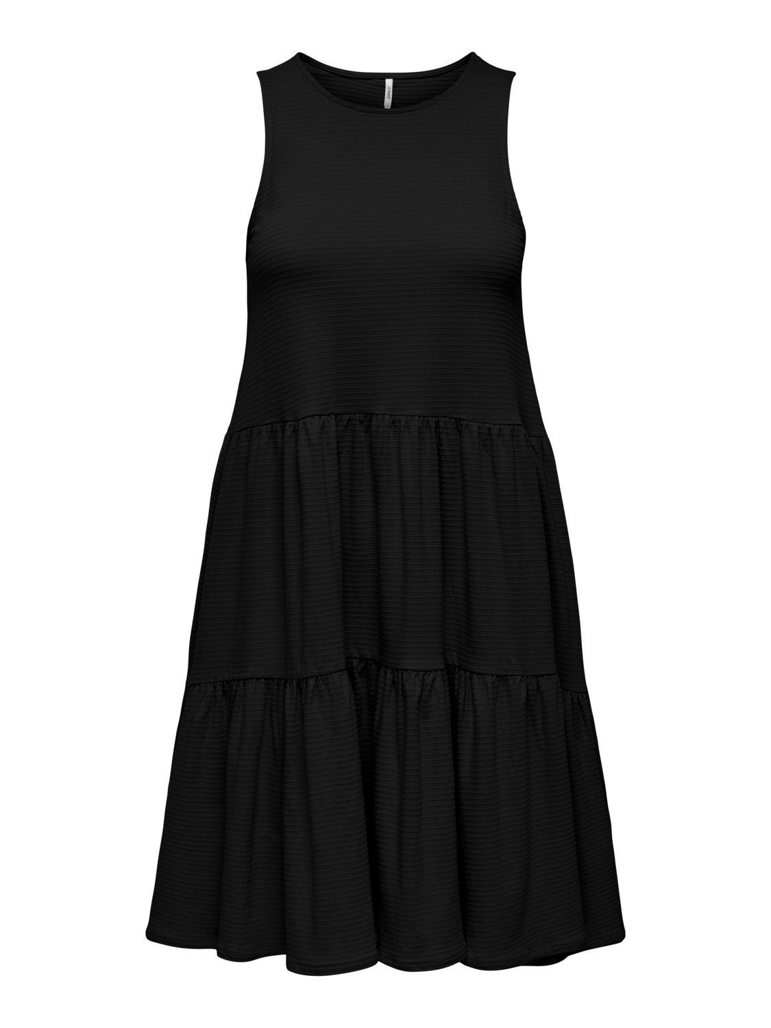 ONLY Regular fit O-hals Lange jurk -Black - 15294949