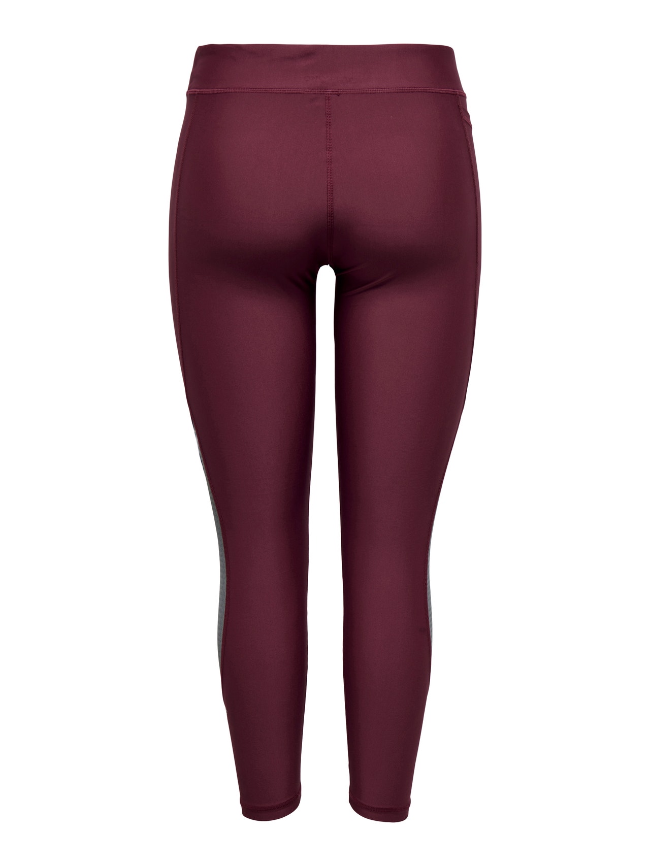 ONLY High waist training tights -Windsor Wine - 15294976