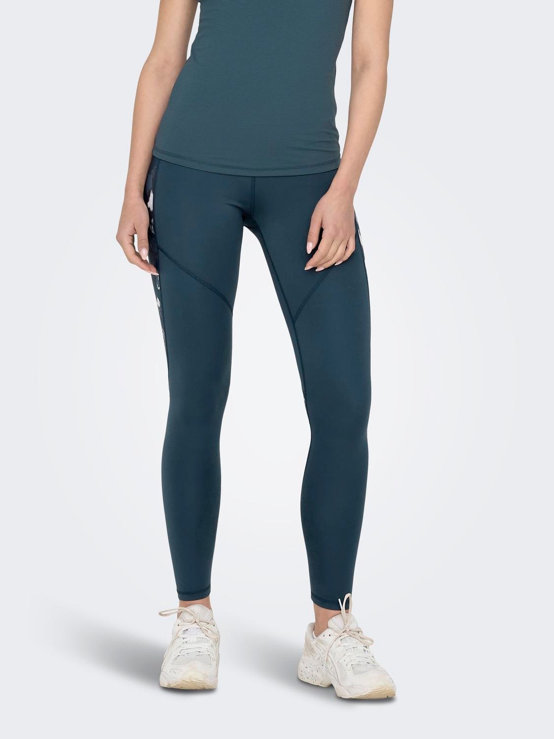 ONLY Tight Fit High waist Leggings -Orion Blue - 15294994