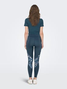 ONLY Leggings Tight Fit Taille haute -Orion Blue - 15294994