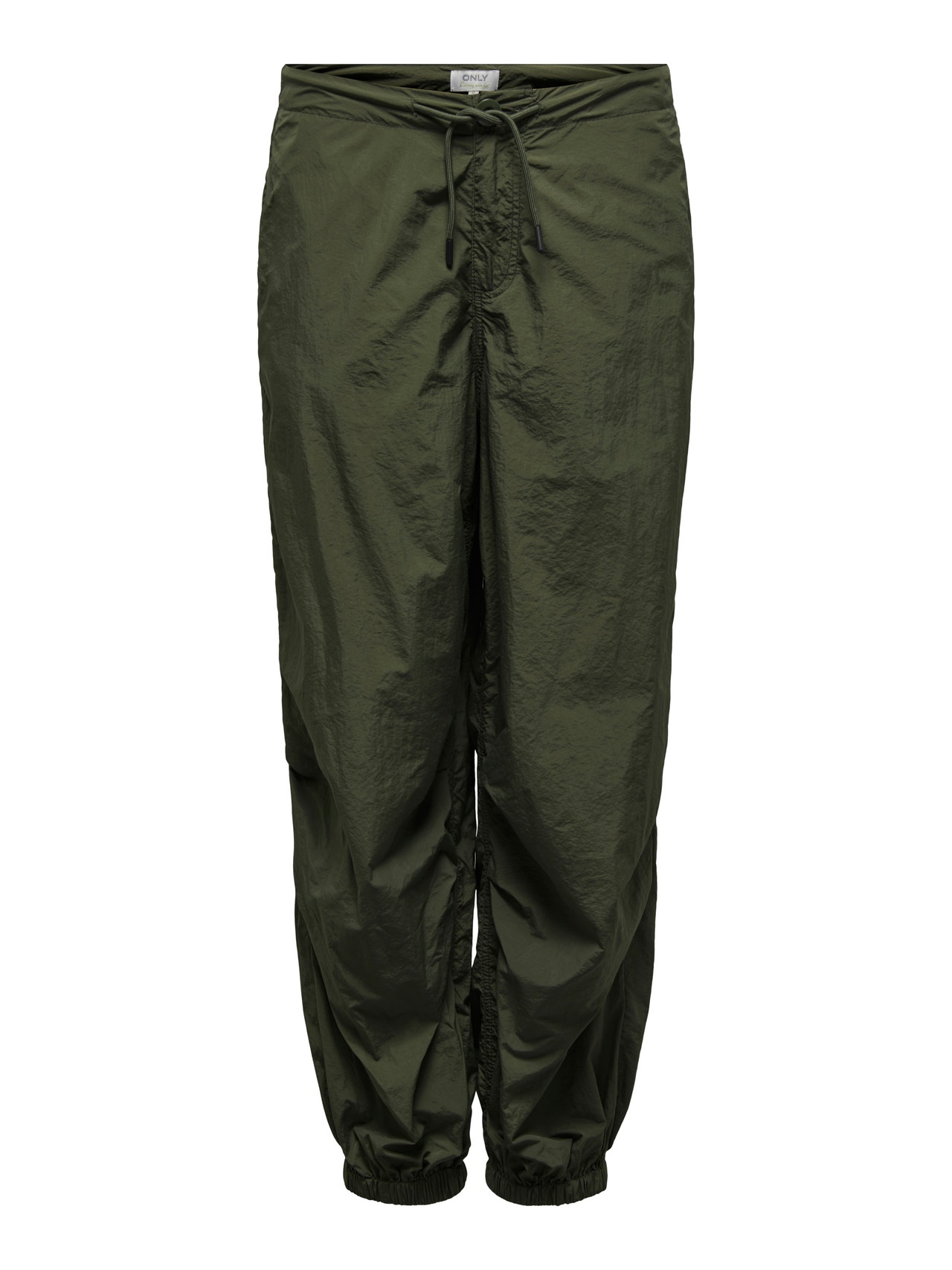 ONLY Cargo Fit Low waist Fitted hems Cargo Trousers -Olive Night - 15295049