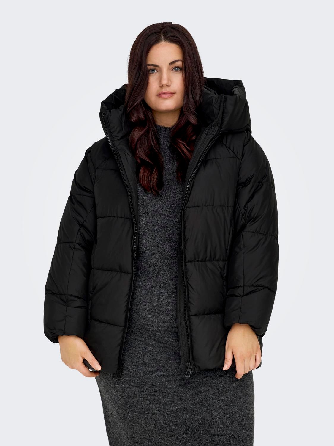 Hood Curve Quilted Jacket with 40% discount! | ONLY®