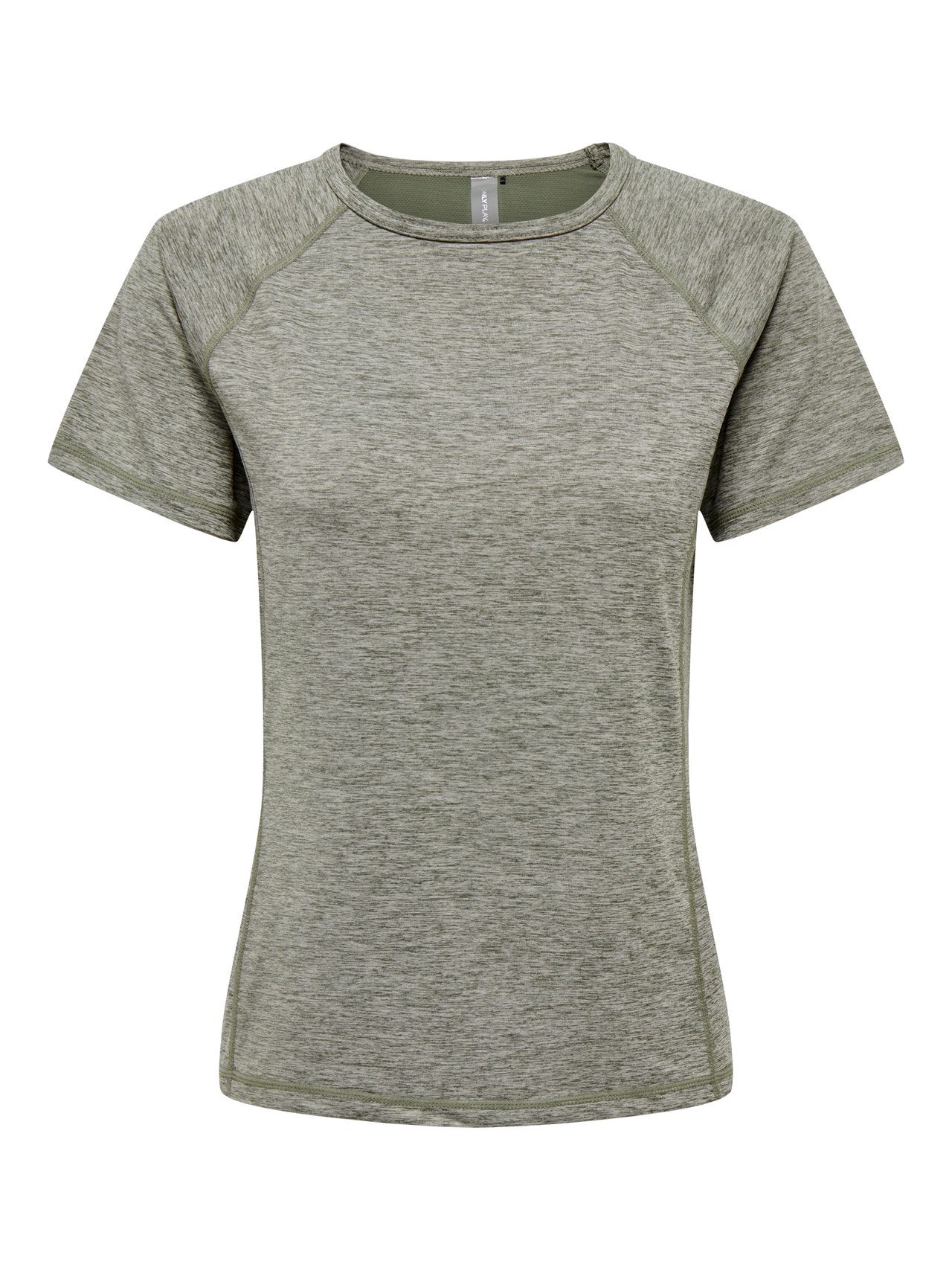 ONLY Short sleeved training top -Dusty Olive - 15295068