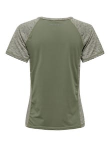 ONLY Camisetas Corte regular Cuello redondo -Dusty Olive - 15295068