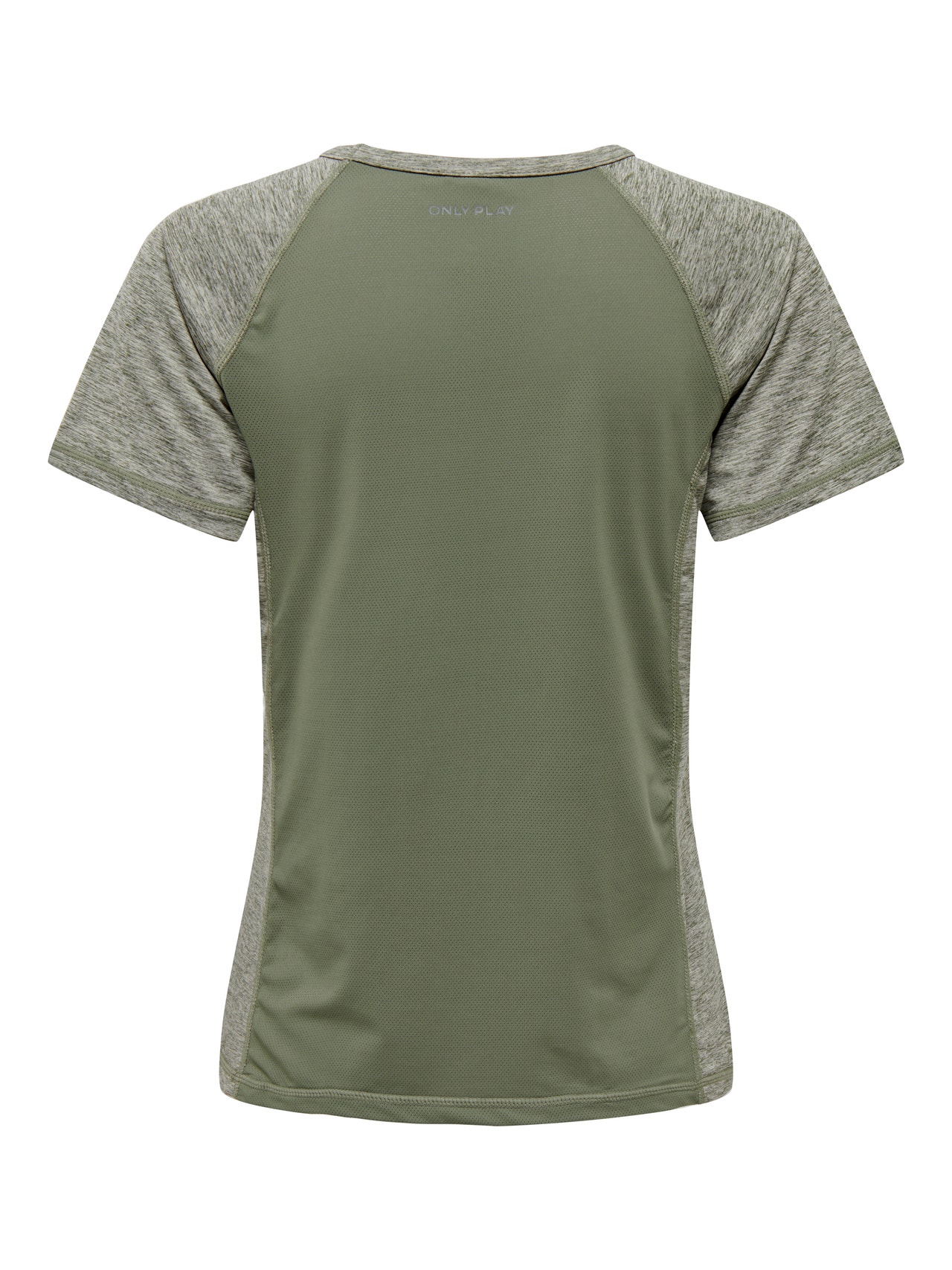 ONLY Normal geschnitten Rundhals T-Shirt -Dusty Olive - 15295068