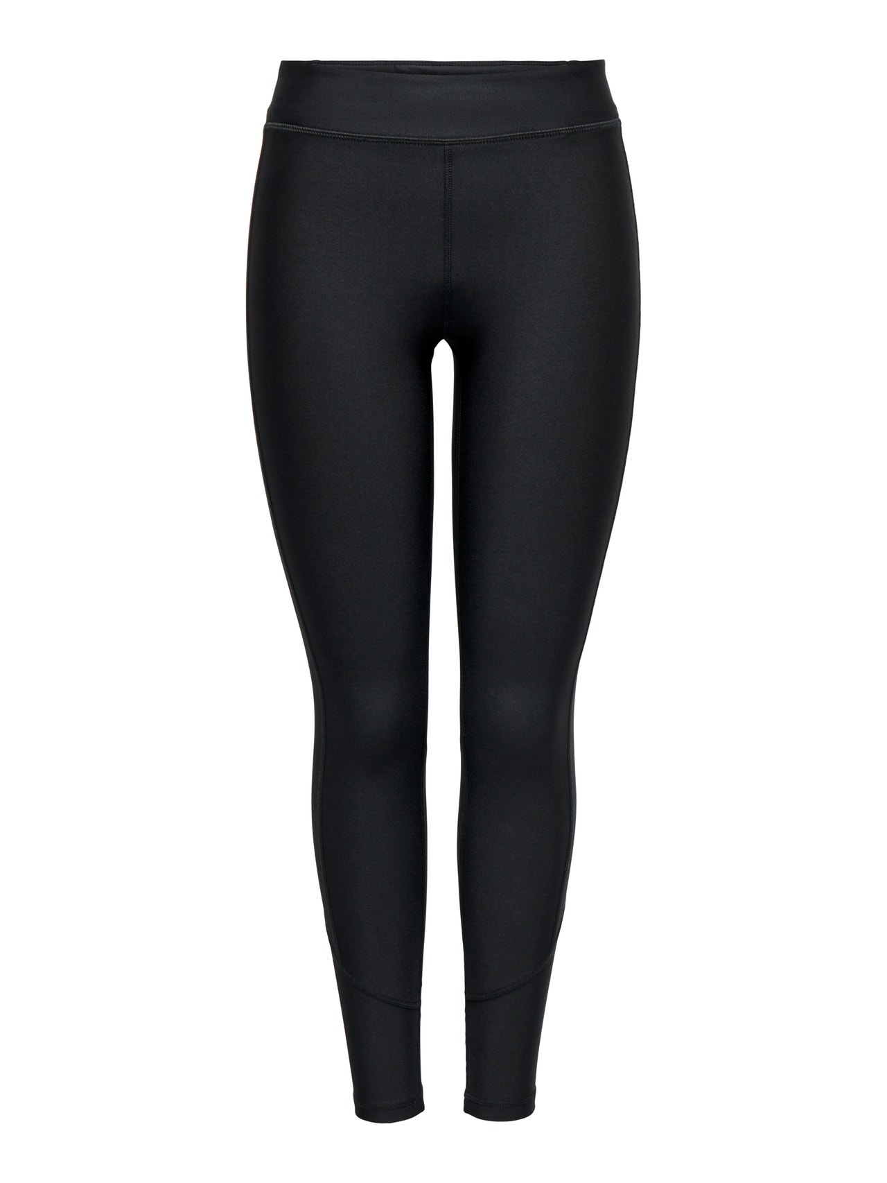 Breathable training tights, Black