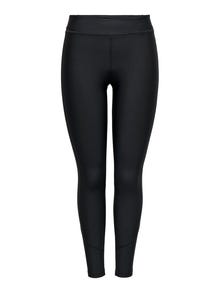 ONLY Breathable winter training tights -Black - 15295175