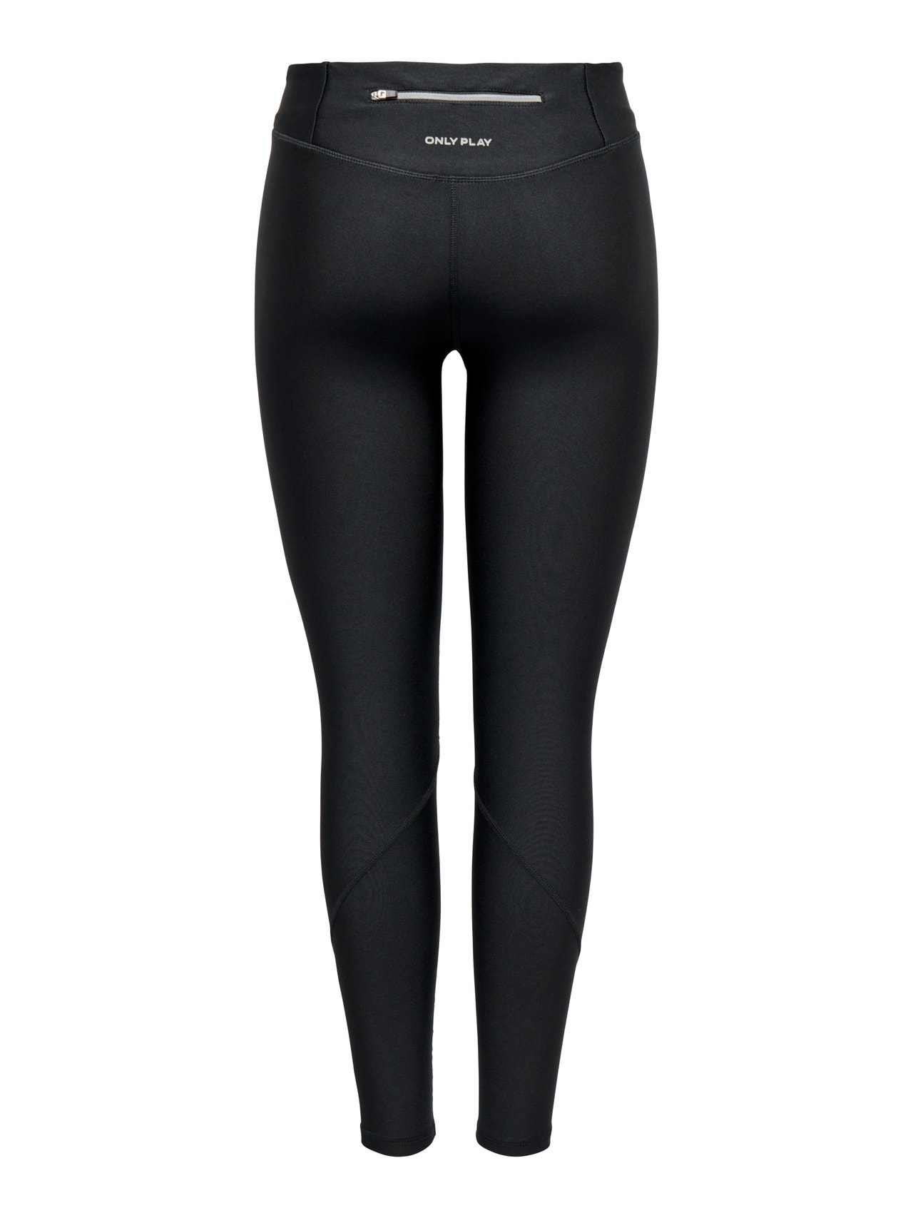 Breathable training tights, Black