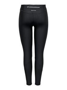 ONLY Leggings Tight Fit Taille moyenne -Black - 15295175
