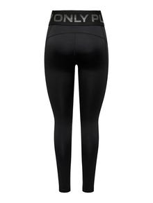 ONLY High waist training tights -Black - 15295194