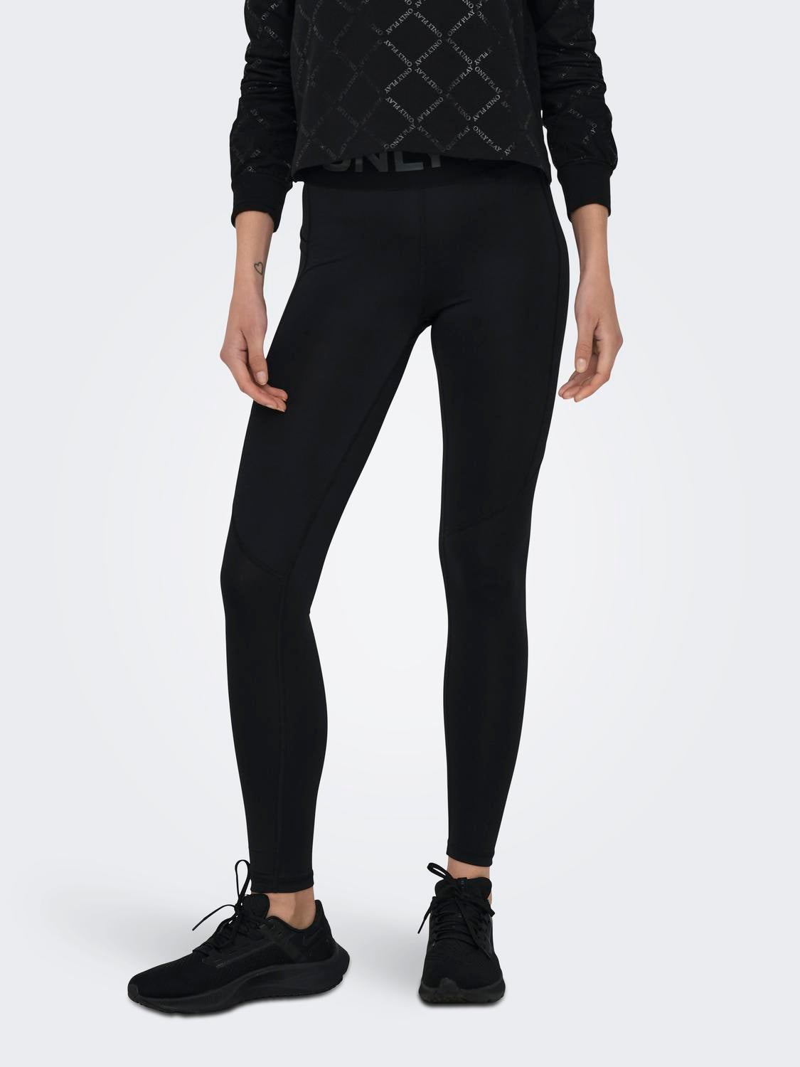 Onpgil-pally-1 Hohe Taille Enger Schnitt Leggings