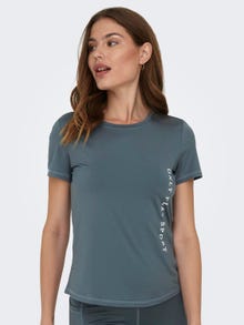 ONLY Regular Fit Round Neck T-Shirt -Stormy Weather - 15295208