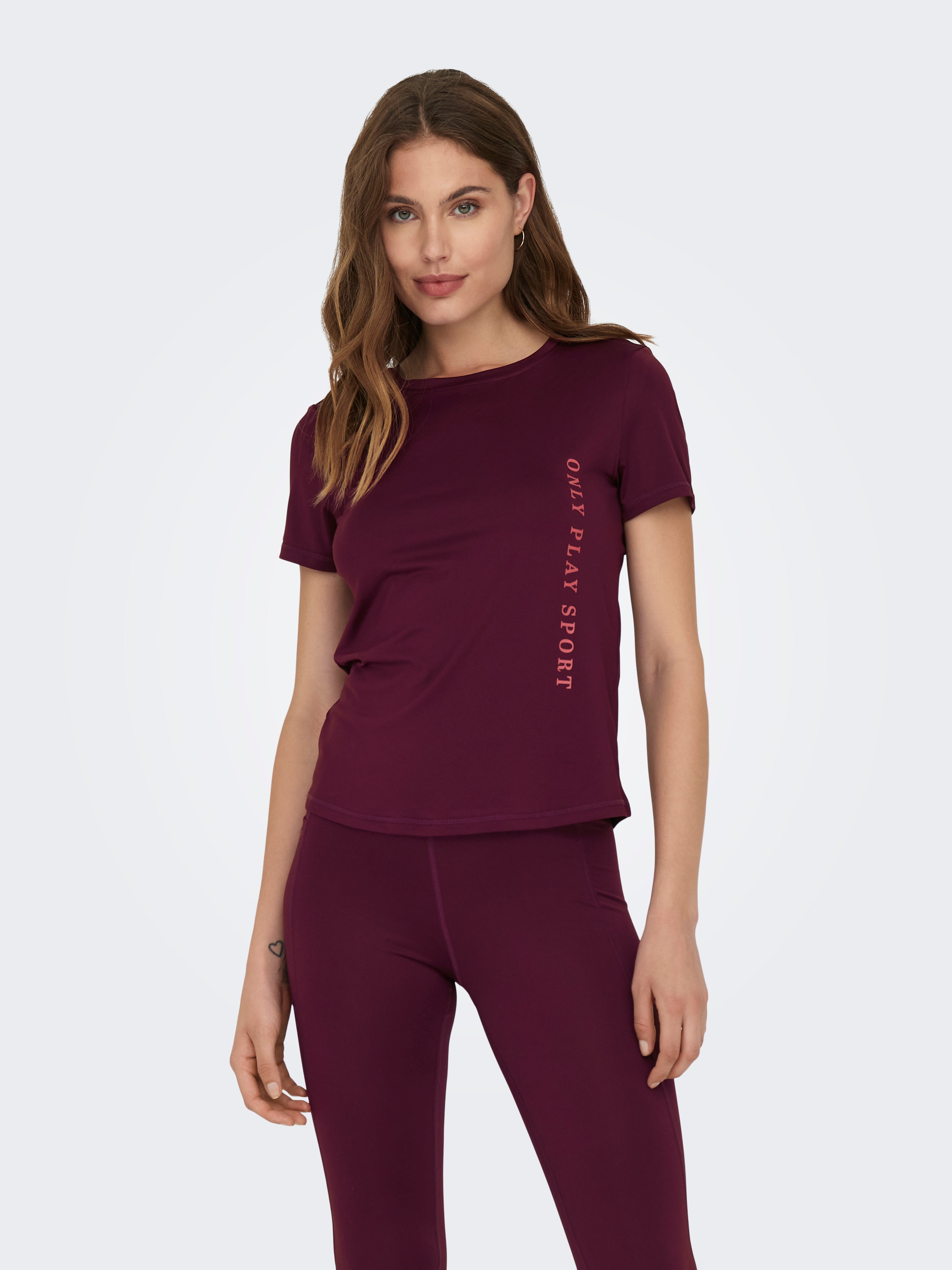 ONPSWEET Sportoberteil | Dunkles Violett | ONLY® 