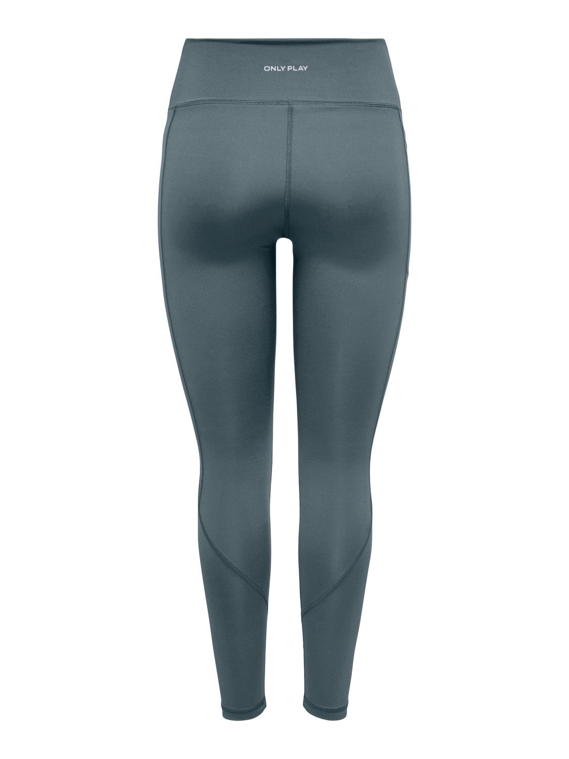 ONLY Enger Schnitt Hohe Taille Leggings -Stormy Weather - 15295214