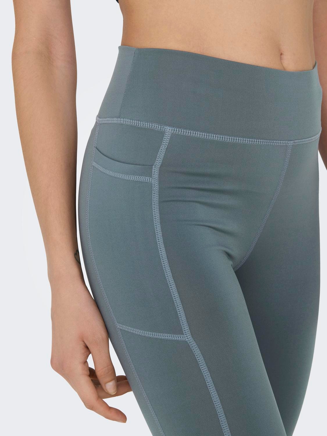 ONLY Tight fit High waist Legging -Stormy Weather - 15295214