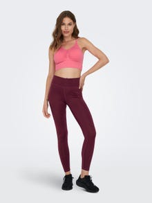 ONLY Tight fit High waist Legging -Windsor Wine - 15295214