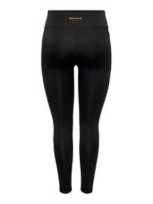 ONLY Leggings Tight Fit Taille haute -Black - 15295214