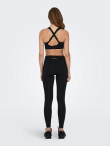 ONLY Leggings Tight Fit Taille haute -Black - 15295214