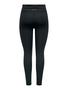 ONLY Leggings Tight Fit Taille haute -Black - 15295218
