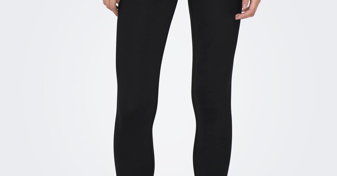 Tight Fit High waist Leggings, Black