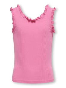 ONLY Tight Fit U-Neck Top -Wild Orchid - 15295260