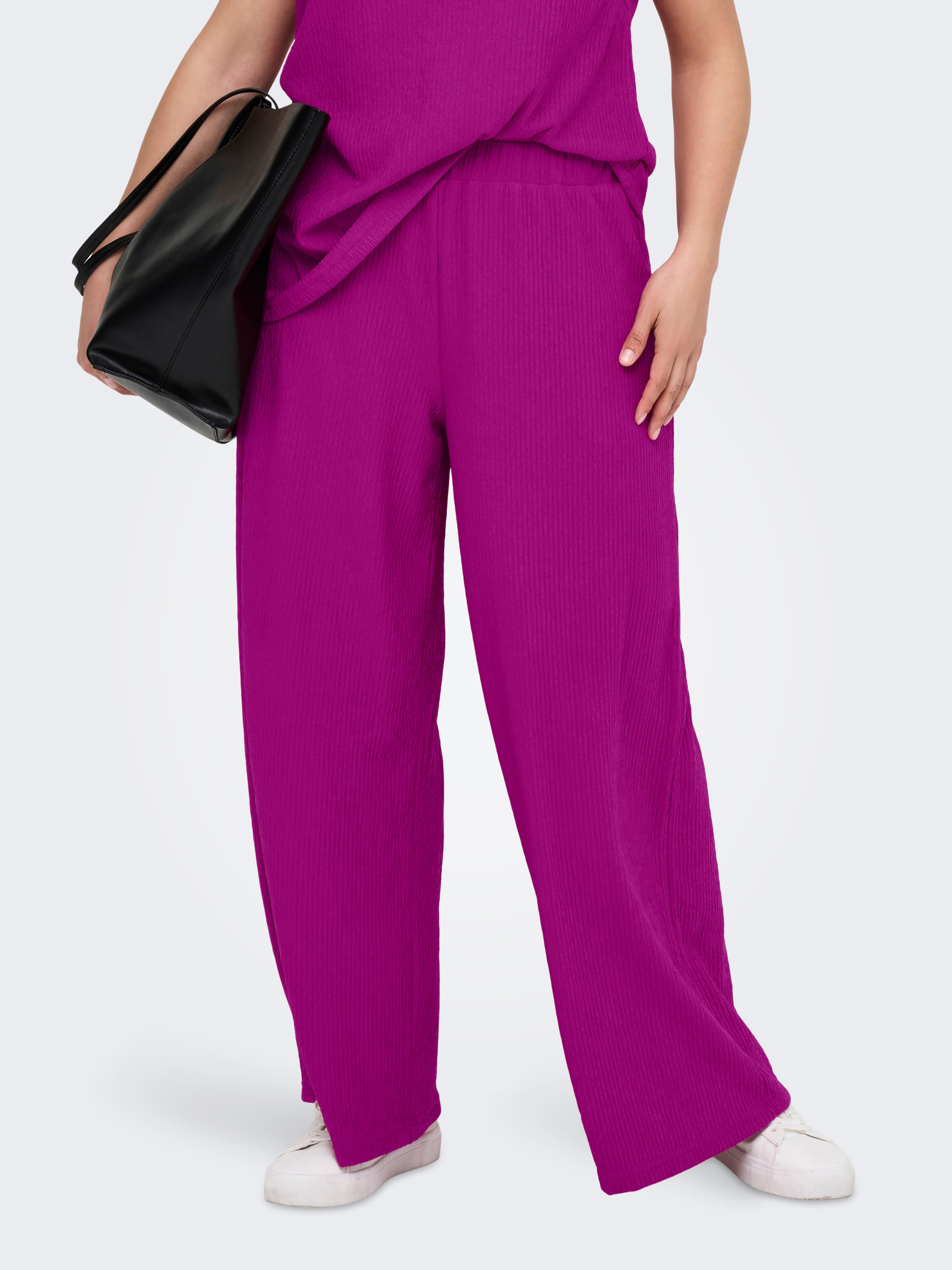 Carreina Normal Geschnitten Hose Mit Weitem Beinschnitt