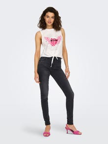 ONLY Cropped top with knot detail -Cloud Dancer - 15295380