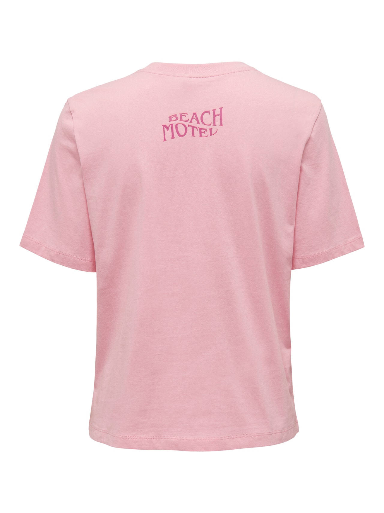 ONLY Normal geschnitten Rundhals T-Shirt -Candy Pink - 15295382