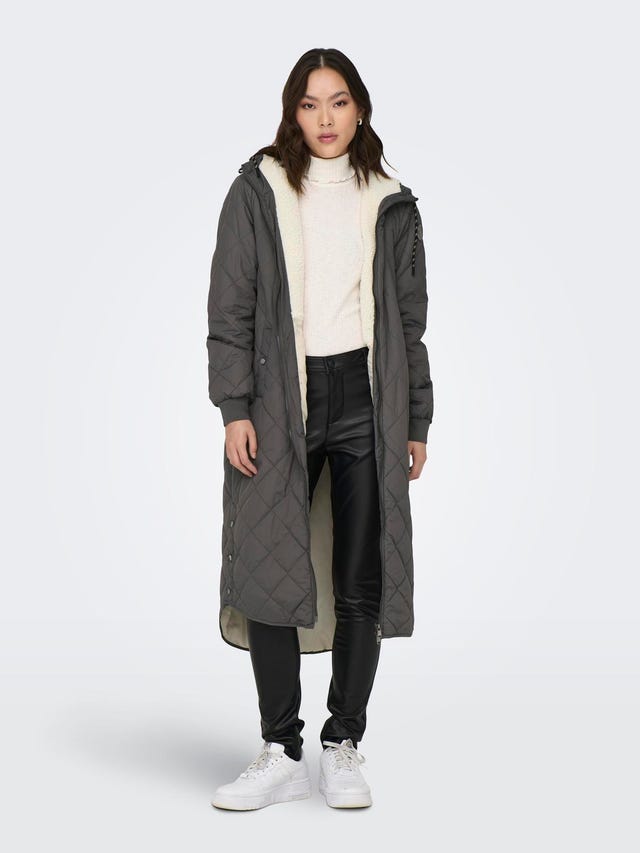 ONLY Long quilted coat - 15295389