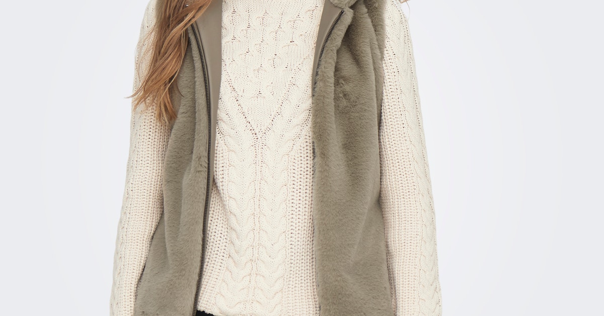 ONLNEWMALOU Gilet | Medium Brown | ONLY®